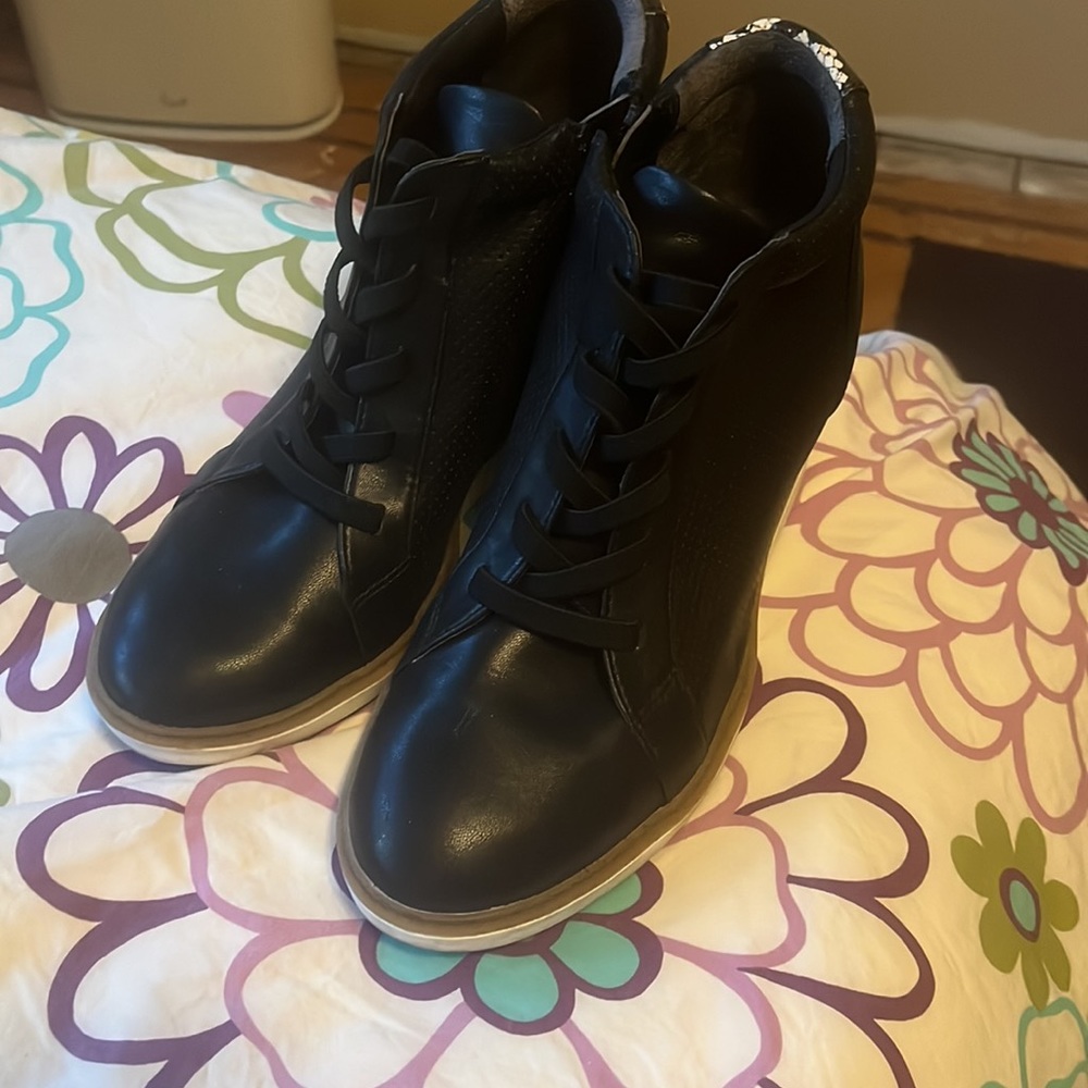 Dr. Scholl’s wedged leather sneakers - Picture 5 of 5